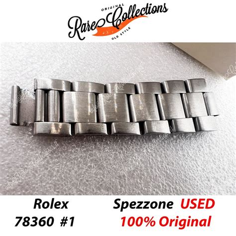 Rolex Used Usato Bracciale Bracelet Rolex 78360 .1 